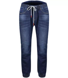 Pánské tmavě modré bojové džíny joggers