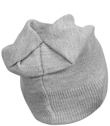 Teplá pletená dámská čepice se zirkony