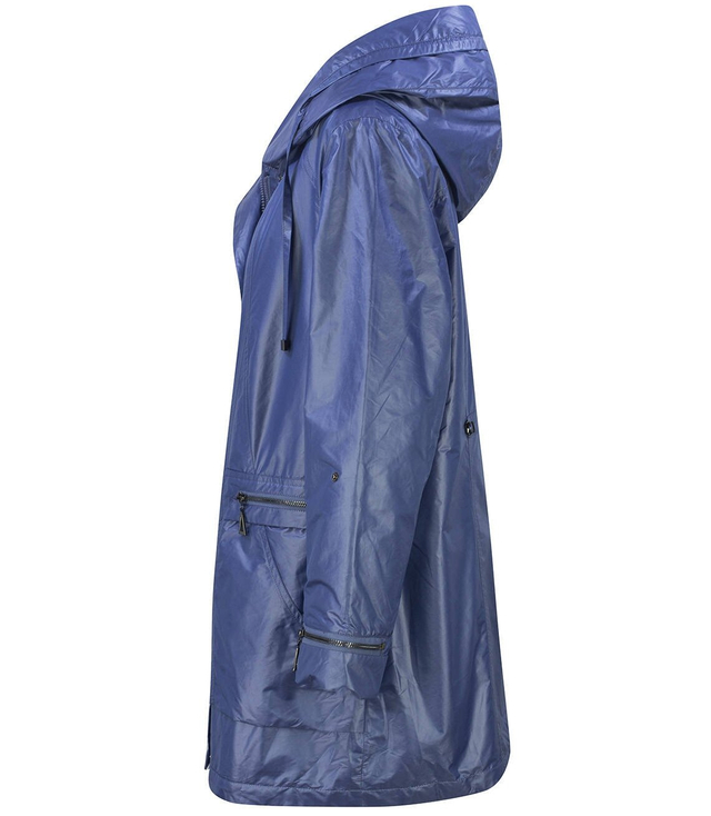 Dlouhá přechodná bunda Oversize kabát