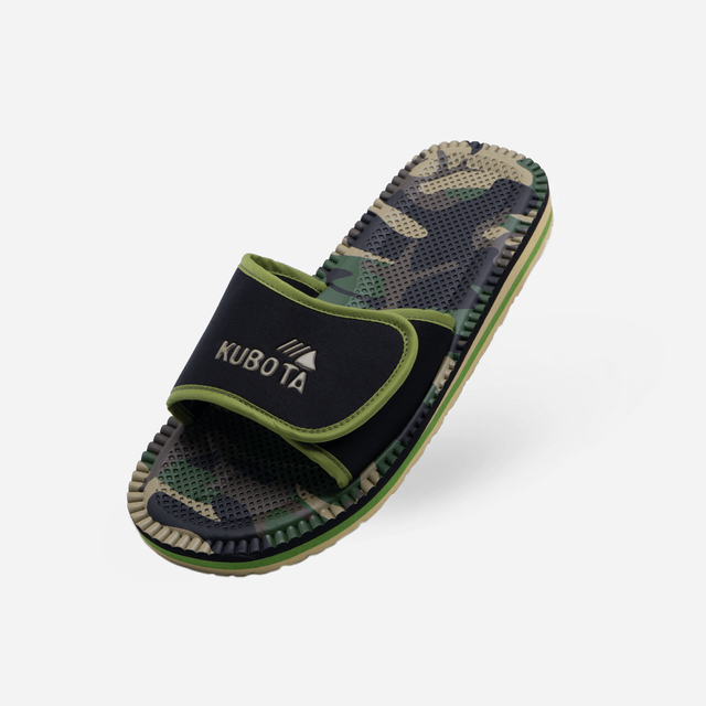 Žabky na suchý zip KUBOTA, stylové HIGH Life