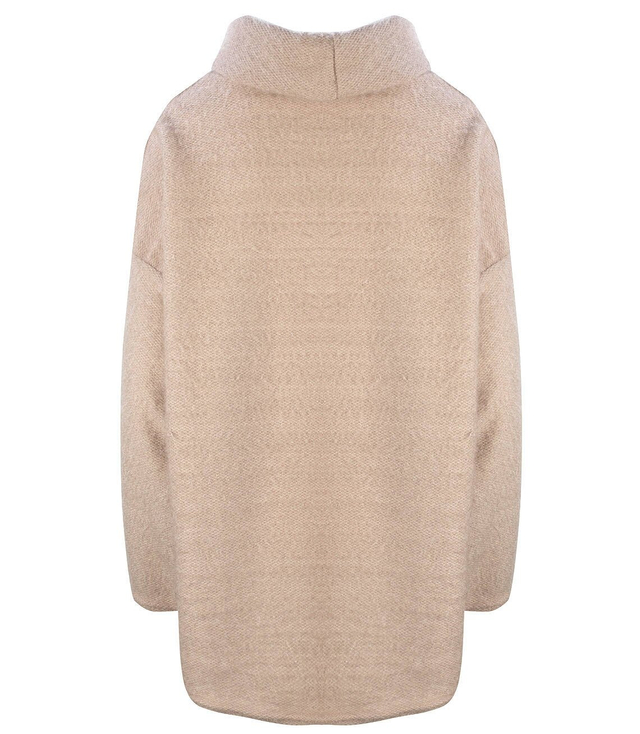 Volný svetr s rolákem nadýchaný teplý GOLF