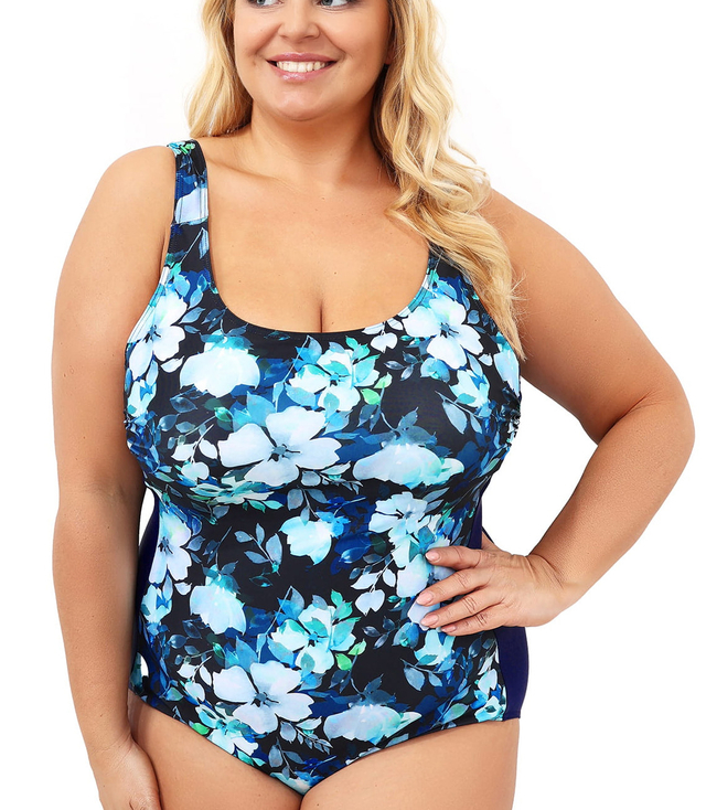 Klasické jednodílné plavky se vzory