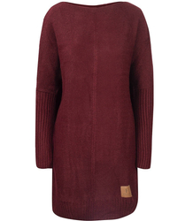 Dlouhý svetr Pletené tunikové šaty