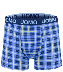 Pánské kostkované boxerky Plus Size