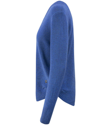 Klasický hladký teplý svetr SEREK