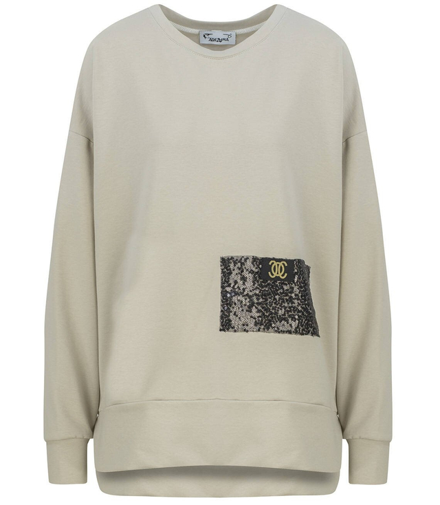 Pohodlná BLUZA s prodlouženým opěradlem CECKINS