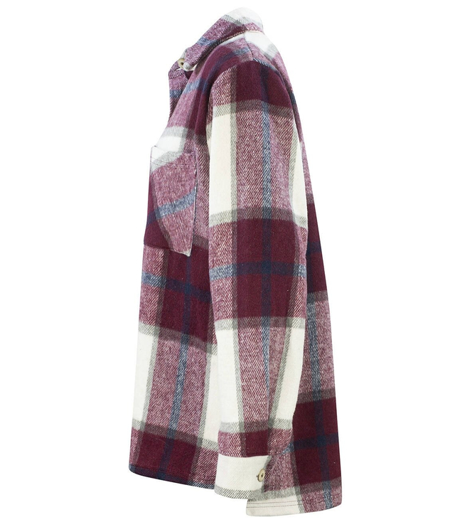 Košile Módní kostkovaná bunda