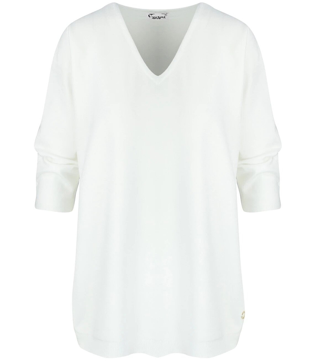 Klasický hřejivý dámský svetr ROSALIA