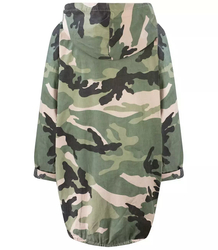 Kabát oversize bomber parka W MORO