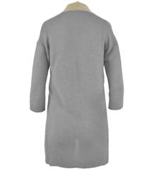 STYLOVÝ ELEGANTNÍ SVETR ZLATÁ NIT