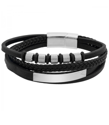 Pánské náramky ideální pro dárek pletené