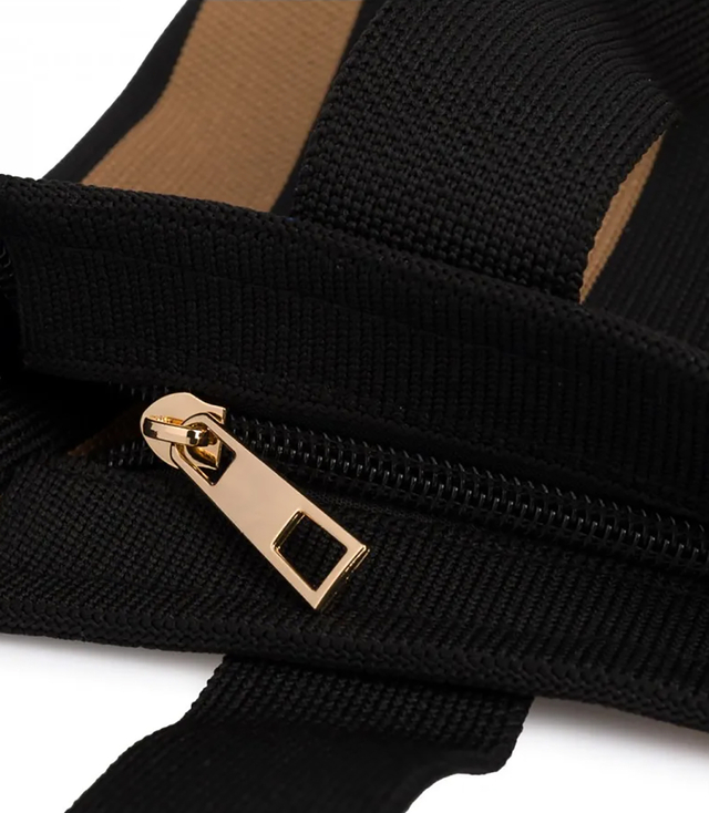 Stylová pruhovaná kabelka klasická elegance s retro nádechem