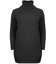 Volné pletené šaty Golf Vlna + VELIKOST