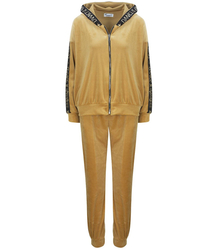 Velurová souprava DRES s opaskem