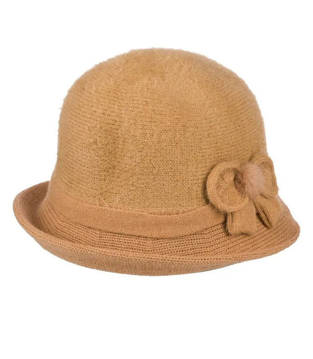 Dámský klobouk cloche s mašlí