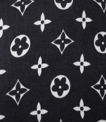 Měkká šála široká květinová šála