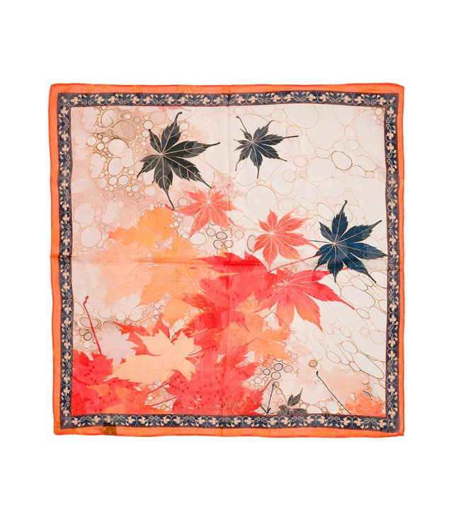 Elegantní dámská šála s šíleným vzorem 70x70