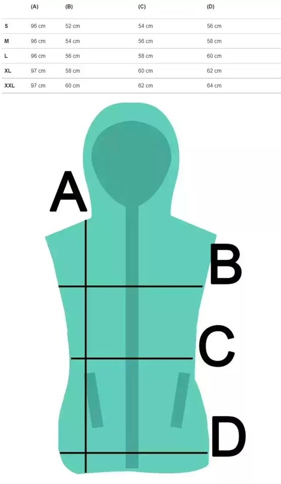 Dámská dlouhá vesta bez rukávů s kapsami