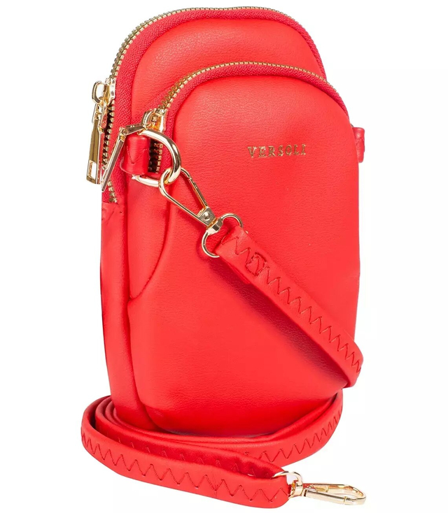 Malá mini taška se 2 přihrádkami na zip