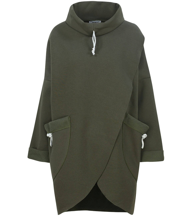 Dámská teplá dlouhá mikina PACKER