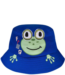 Dětská čepice BUCKET HAT žabí čepice