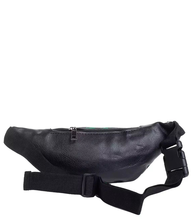 Mladistvá prostorná ledvinka s potiskem listů