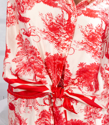 Elegantní dámská souprava s potiskem toile de Jouy " COLETTE