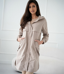 Dámský přechodný kabát parka WIKTORIA