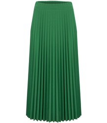 Plisovaná dlouhá midi maxi sukně černá