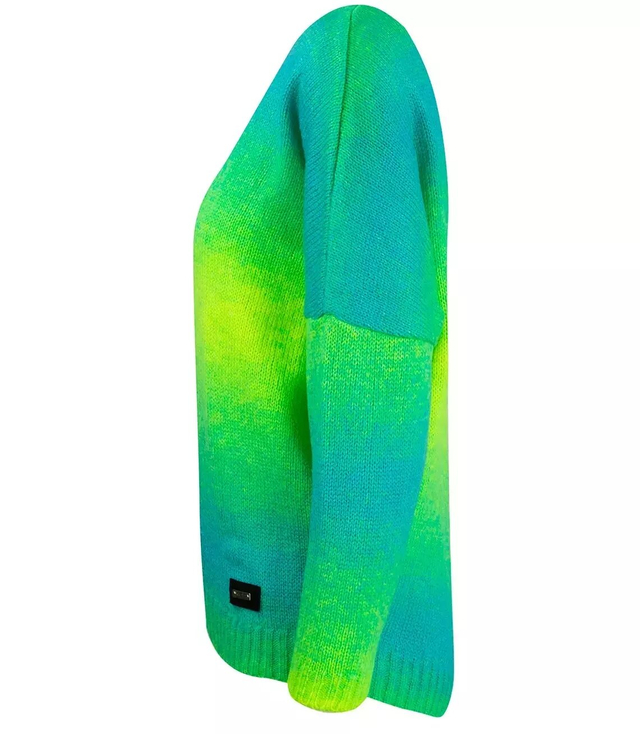 Teplý dámský svetr oversize beautiful OMBRE