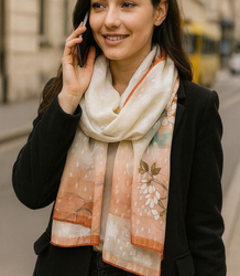 Dámský vzorovaný šátek 70x180