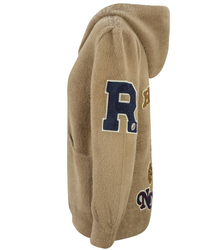 Bunda bomber mikina vlna alpaka medvídek