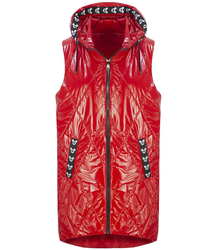 Dlouhá prošívaná kapuce bez rukávů MICKEY MOUSE