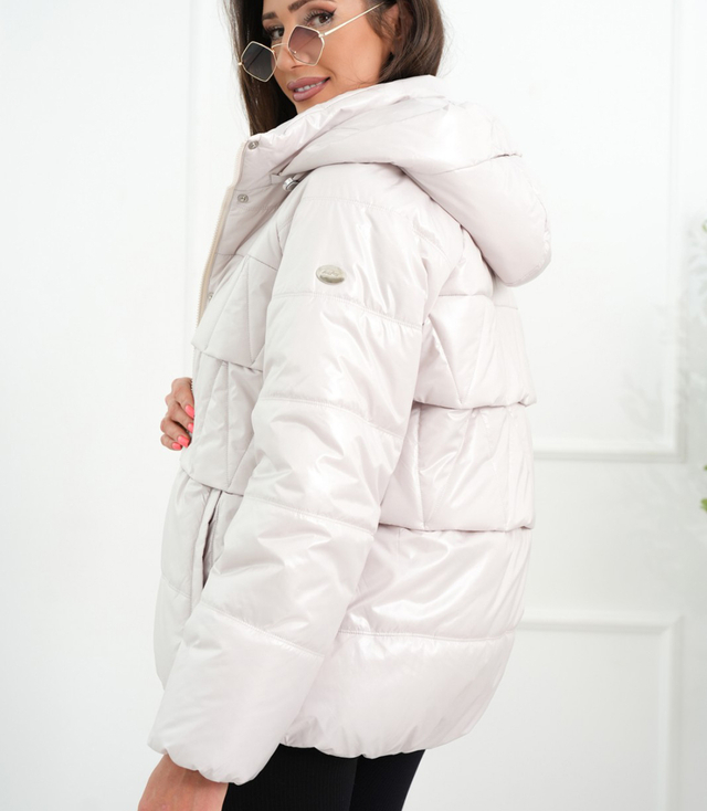 Dámská zateplená bunda bomber s prošíváním JAGNA