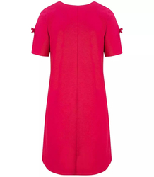 Elegantní rovné rozšířené mini šaty