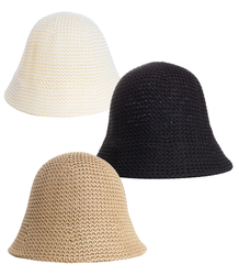 Pletený slaměný klobouk BUCKET HAT