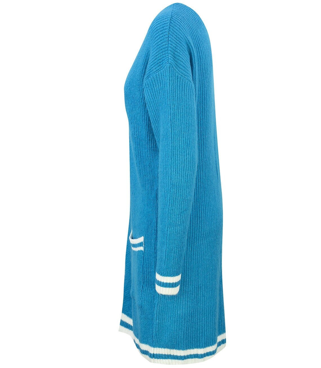 klasický měkký dlouhý svetr teplé