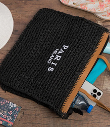 Kostkovaná nákupní taška PARIS MILANO