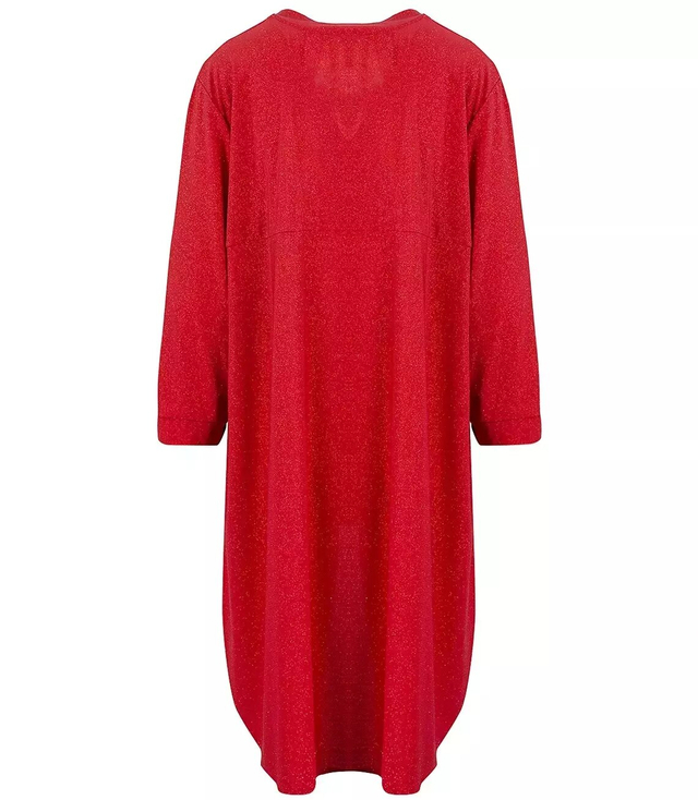 Košile Oversize tunika delší v zadní části