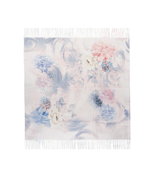 Dámská šála s květinovým vzorem 180x70