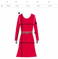Jednoduché dámské šaty s volánem jarní šaty