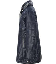 Prošívaný kabát COAT Dlouhá přechodová bunda