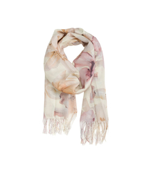 Dámská šála s květinovým vzorem 180x70