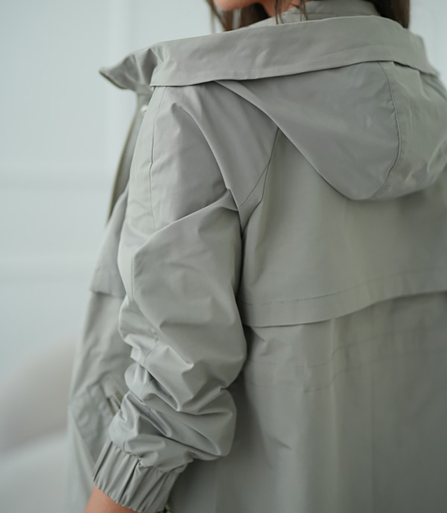 Dámský přechodný kabát parka WIKTORIA