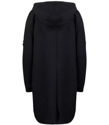 Teplá dlouhá mikina košile bunda bavlna