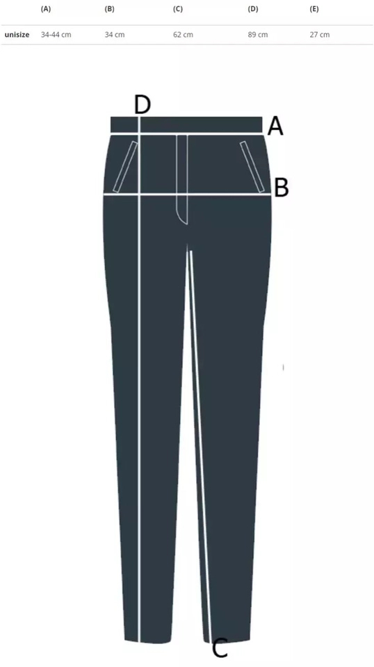 Klasické legíny jemně zateplené