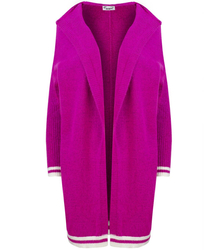 Teplý měkký svetr s kapucí