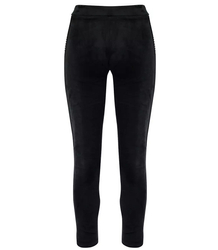 Velurové leopardí legíny tepláky