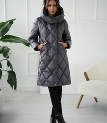 Teplý dámský zimní kabát Quilted Insulated MELANIA