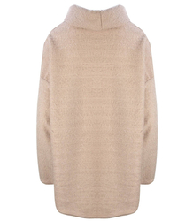 Volný svetr s rolákem nadýchaný teplý GOLF